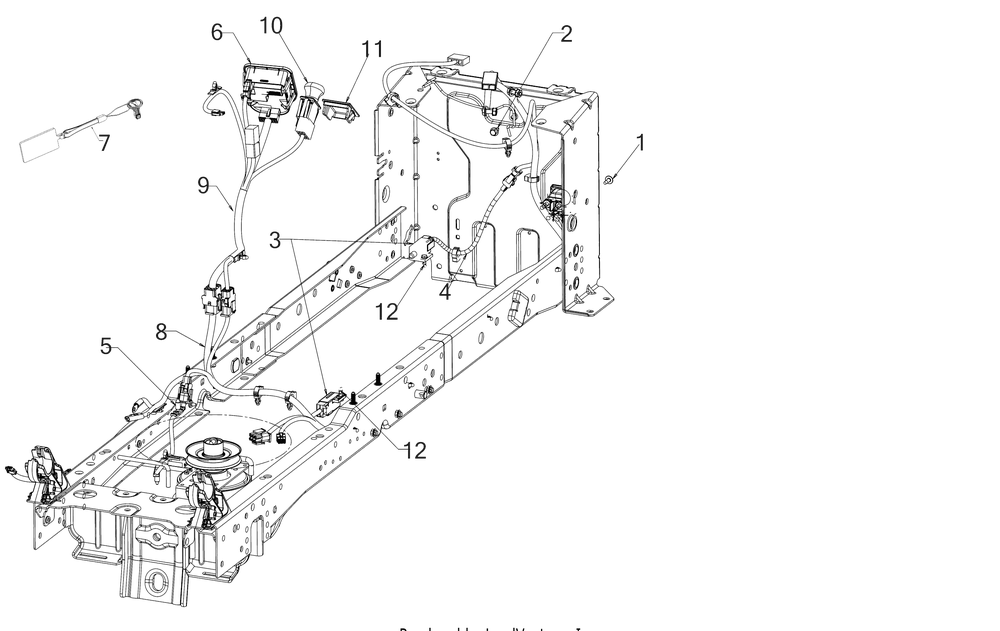 Electrical 2 Diagram and Parts List for XT2-LX46EFI (13AZA1CN010)(2020) Cub Cadet Lawn Tractor